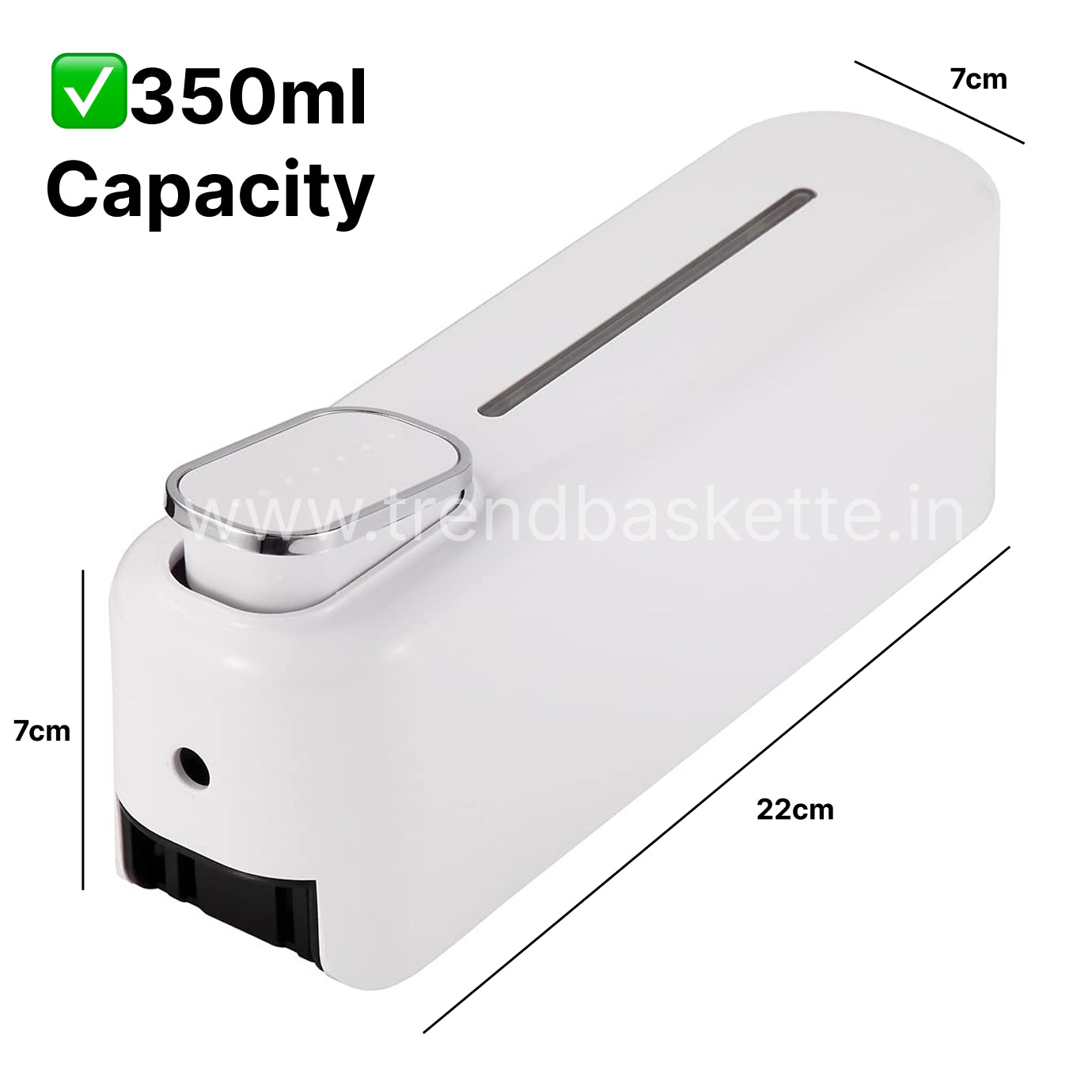 EasyPress 350ml Soap Dispenser – No Spills, No Waste