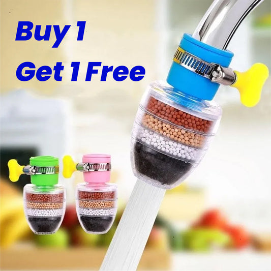 Multi-Layer Activated Carbon Water Filter – Buy 1 Get 1 Free! 🚰✨